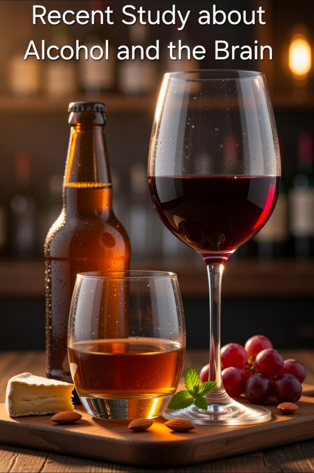 New Study Shows Small Amounts of Alcohol Disrupts the&nbsp;Brain.